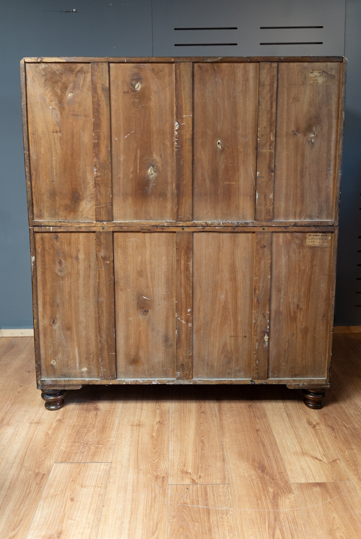 19th Century Two-Part Campaign Chest.