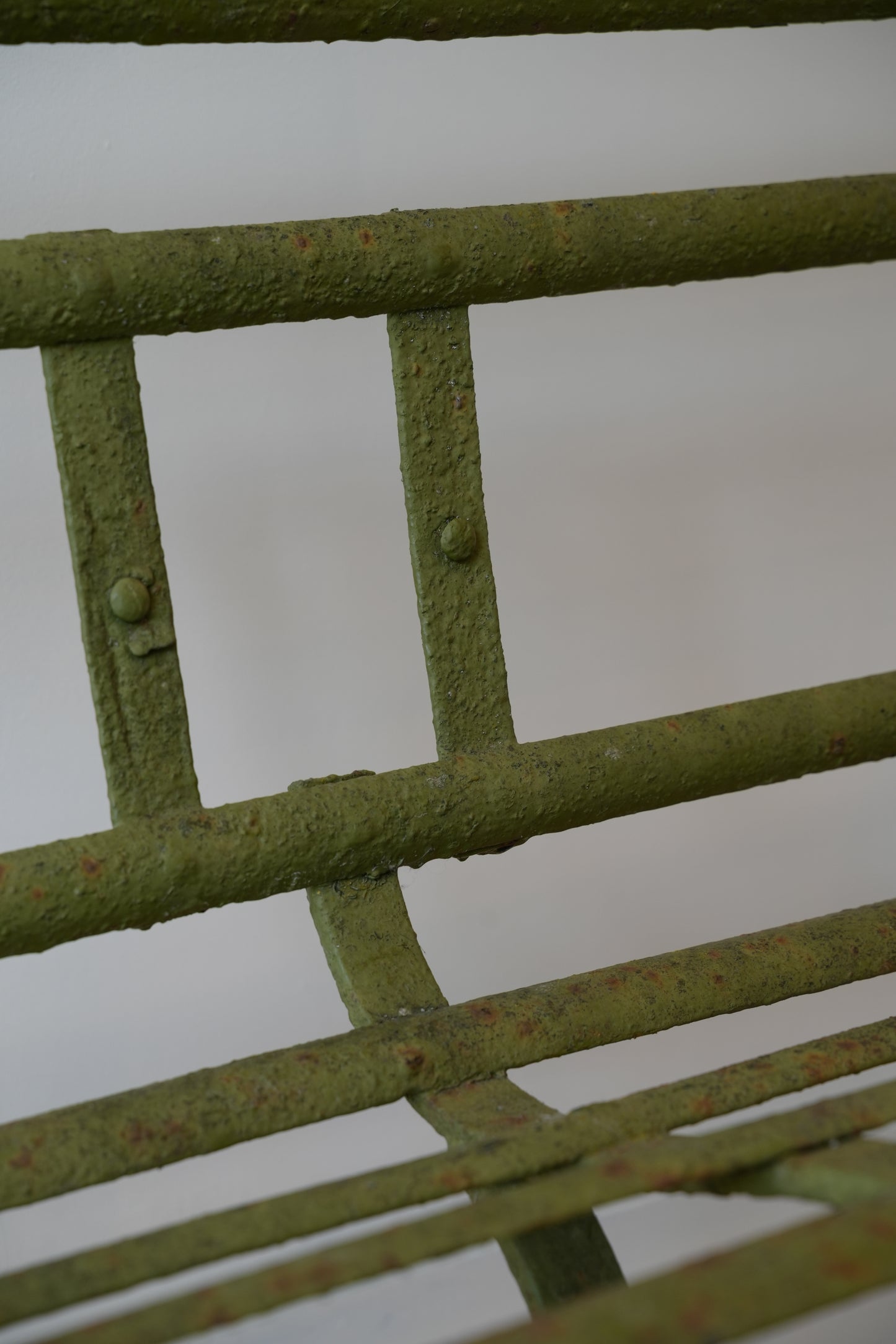 Wrought Iron Garden Bench.