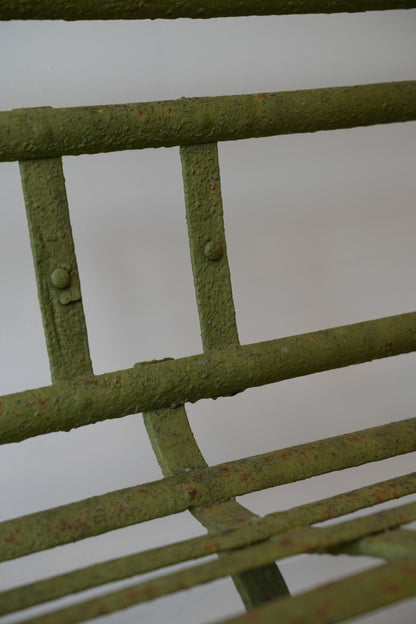 Wrought Iron Garden Bench.