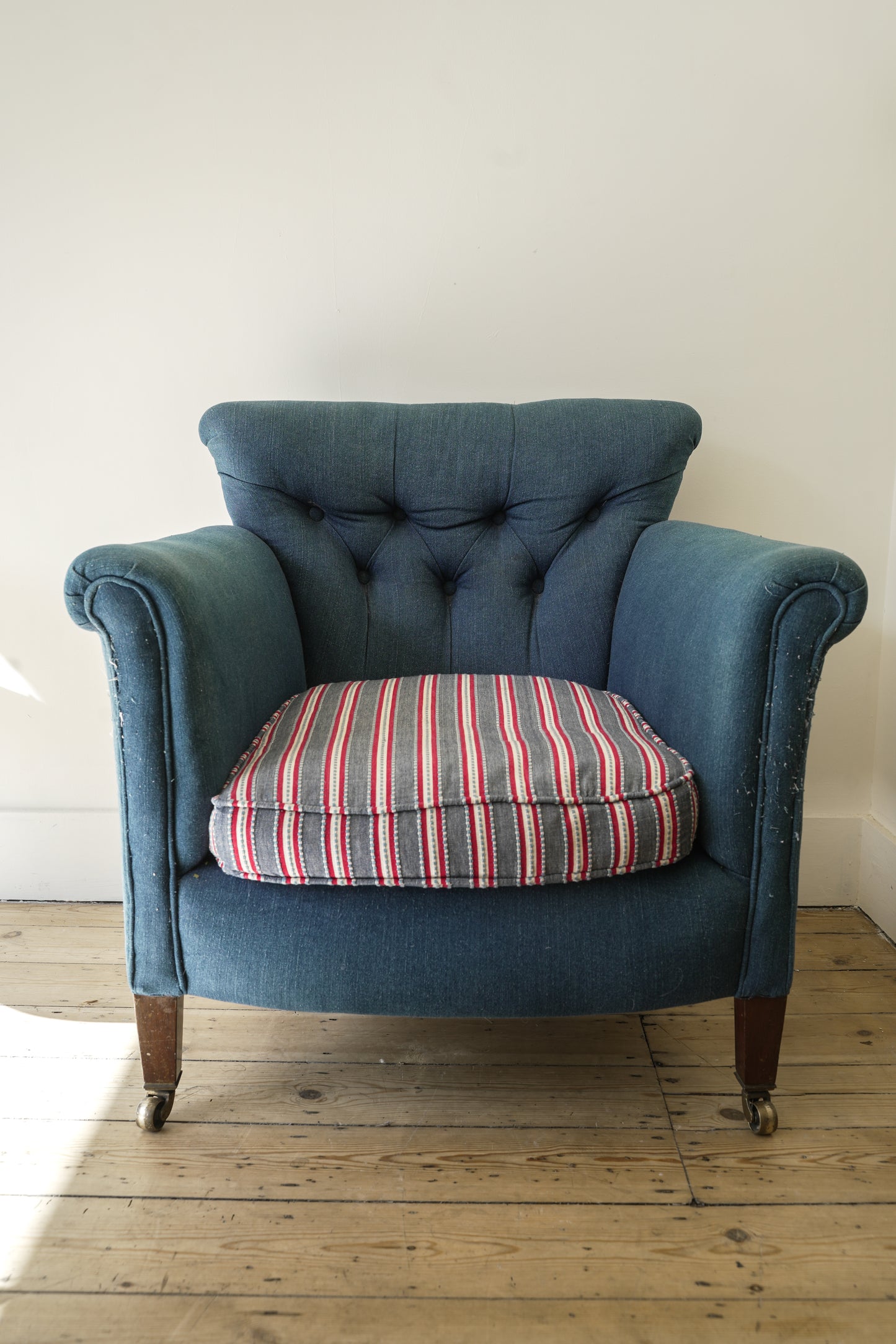 Howard & Sons “Woodstock” Style Armchair.