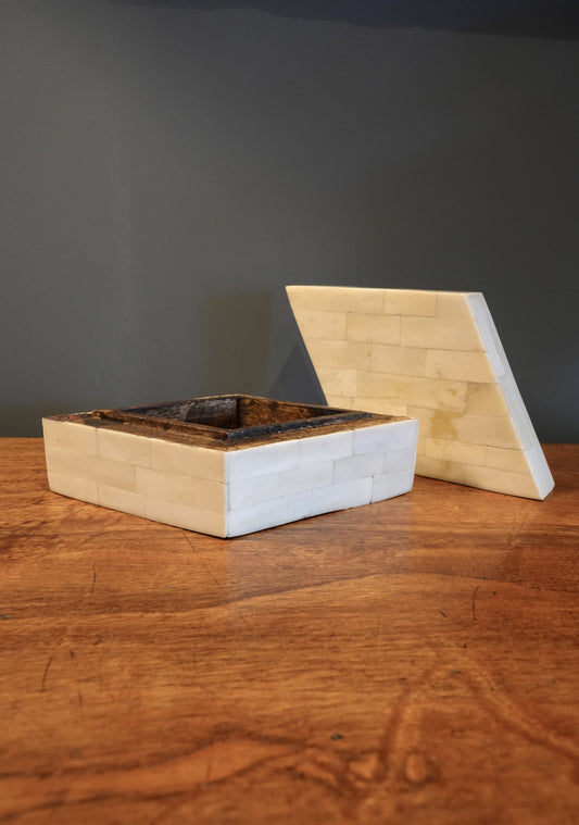 Bone trinket box