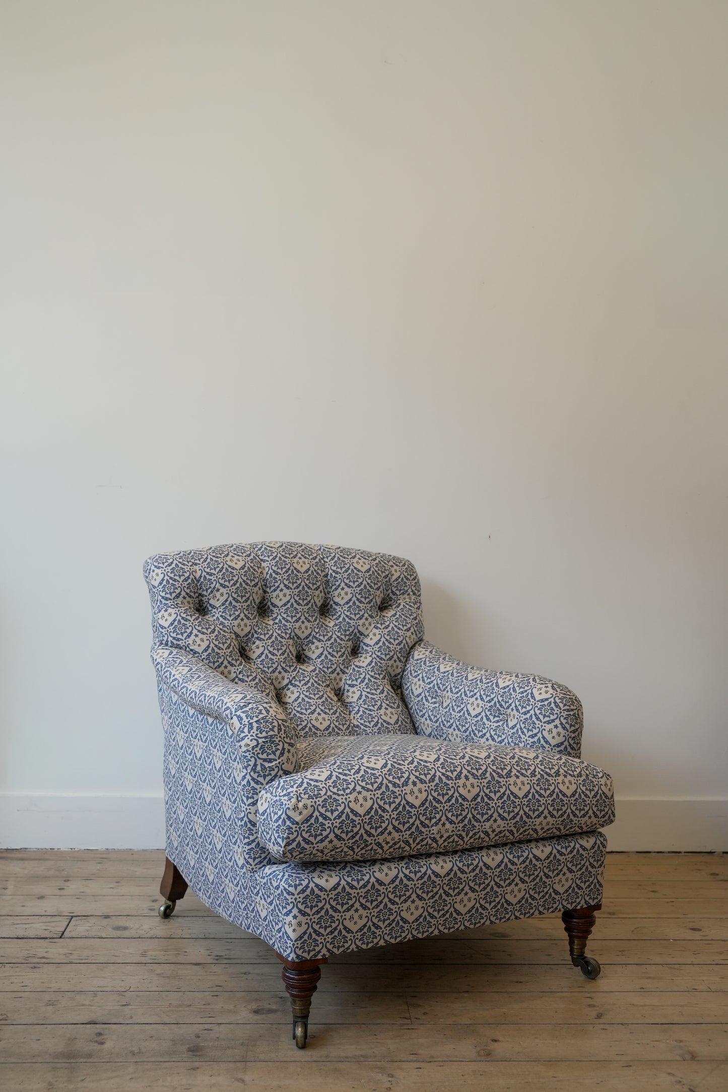 Rare 19th Century Howard & Sons armchair.