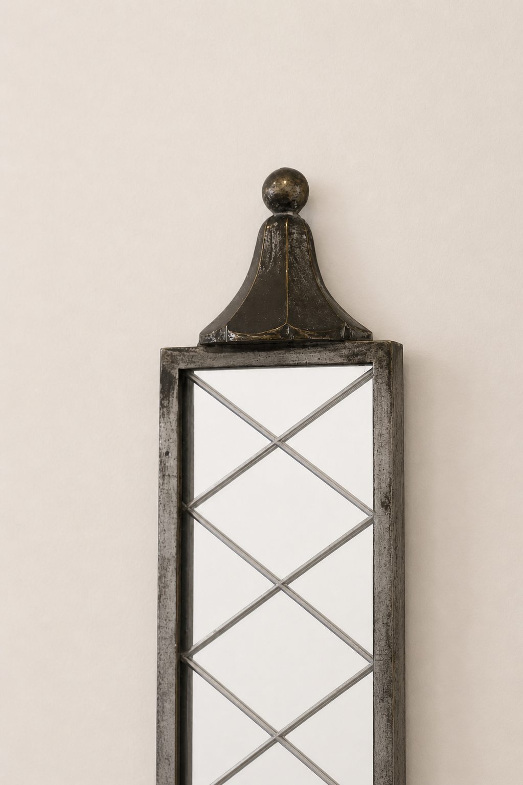 French 1930s mirrored wall scones.