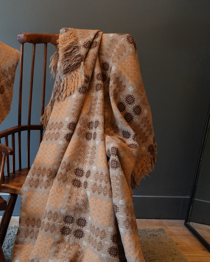 A pair of Welsh blankets