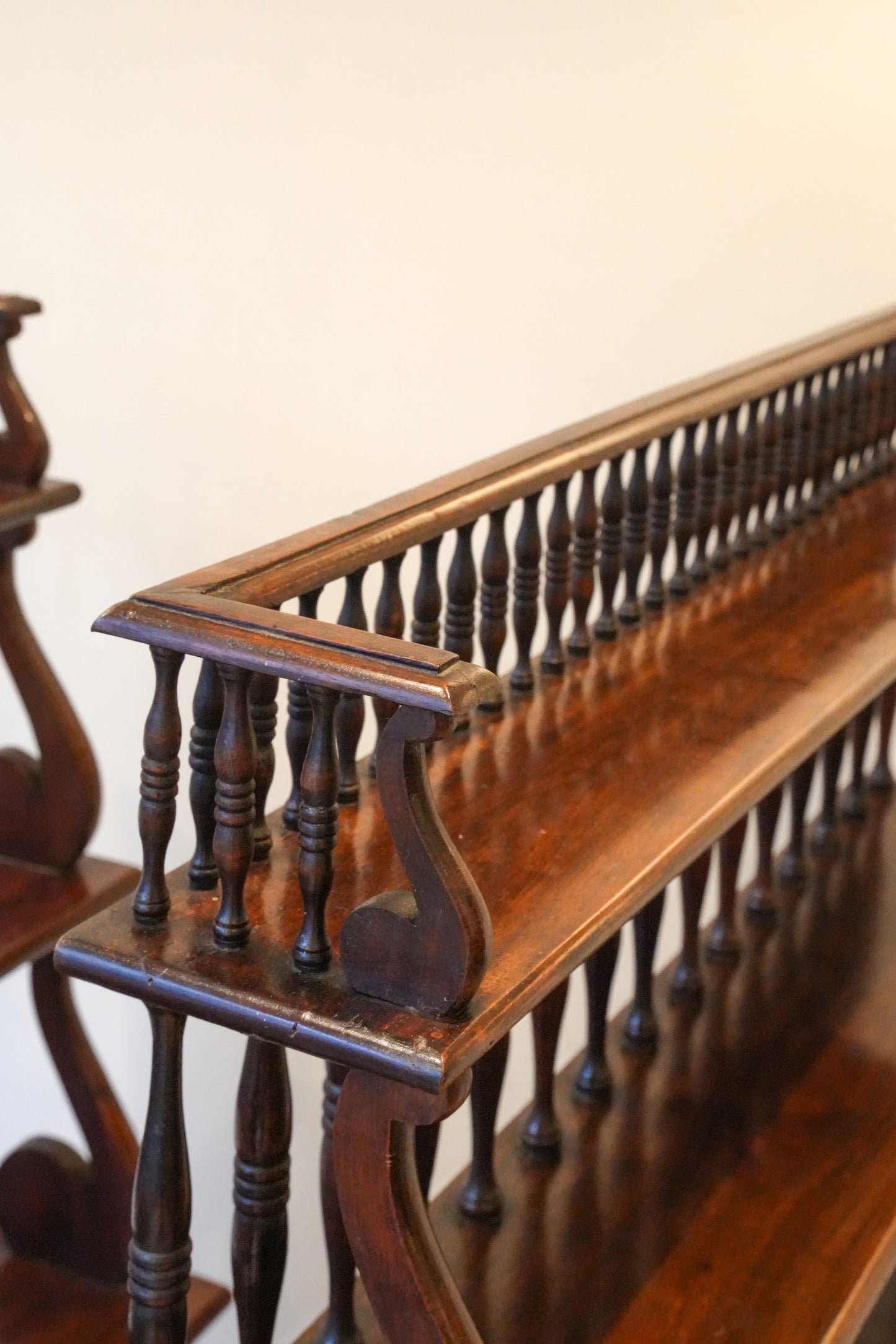 Pair of Waterfall Bookcases