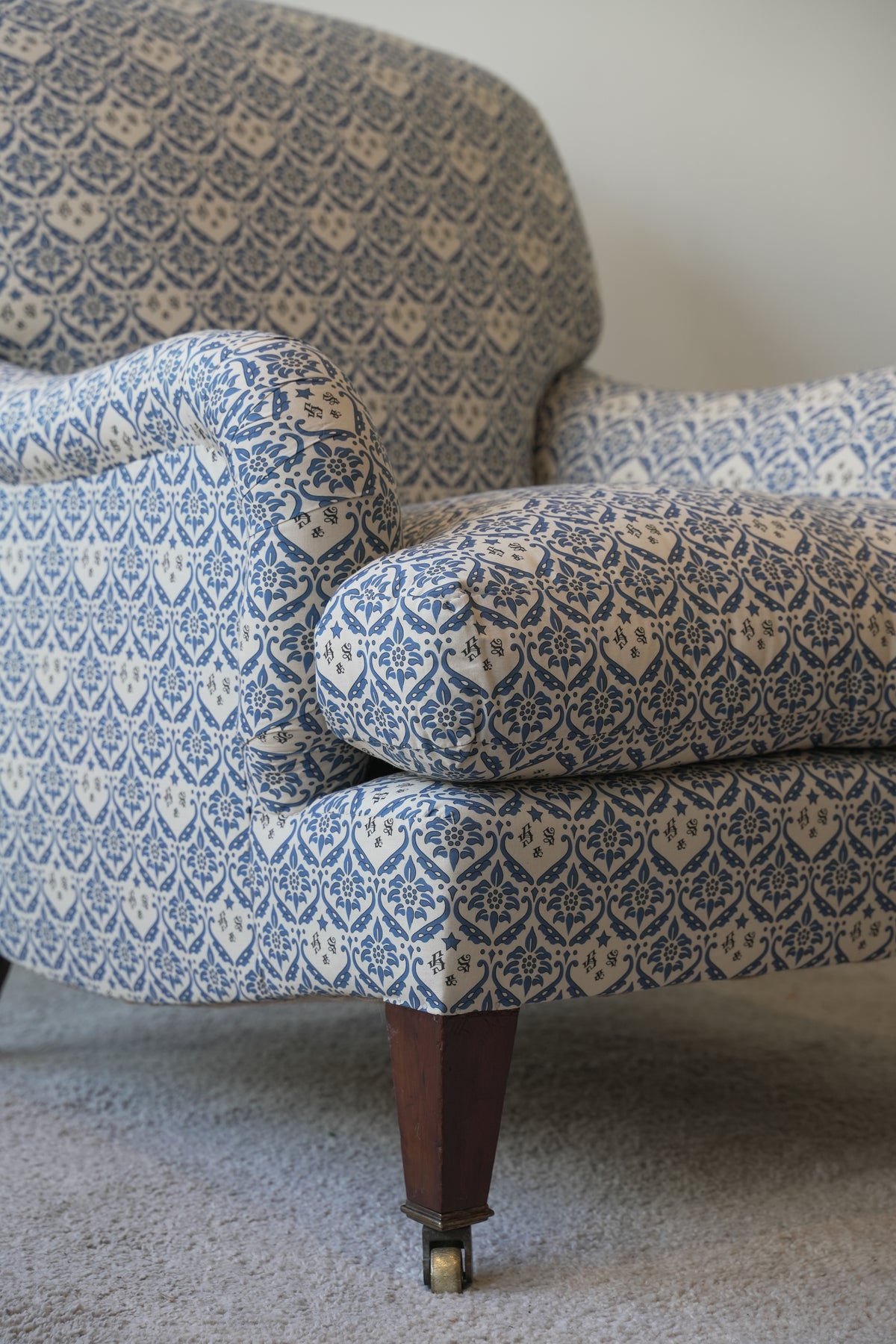 Howard & Sons Bridgewater Armchair.